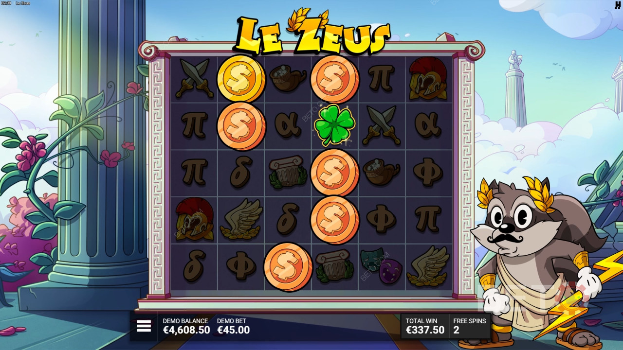Le Zeusの遊び方 - Hacksaw Gaming