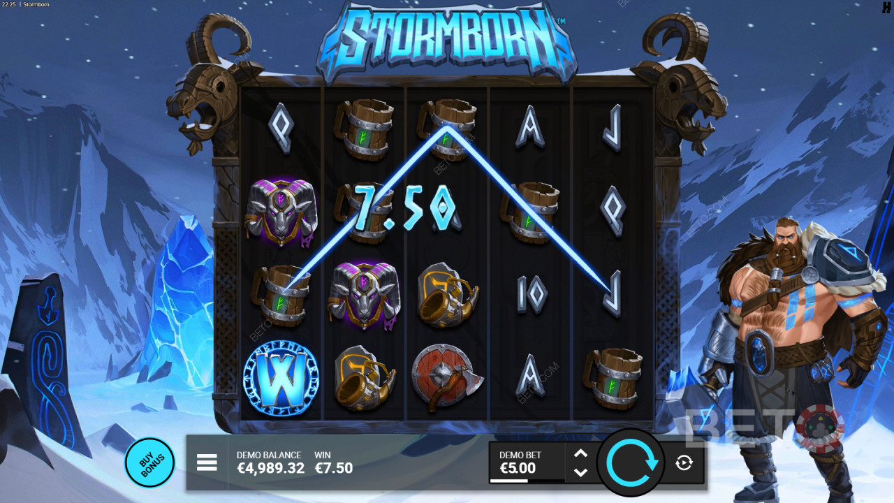 Hacksaw GamingのStormborn プレイガイド