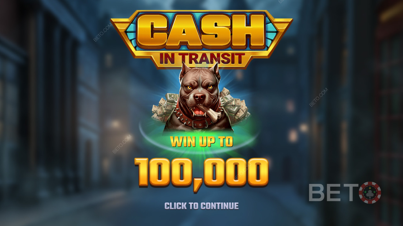 Cash in Transitスロットで最大10,000倍の配当獲得!
