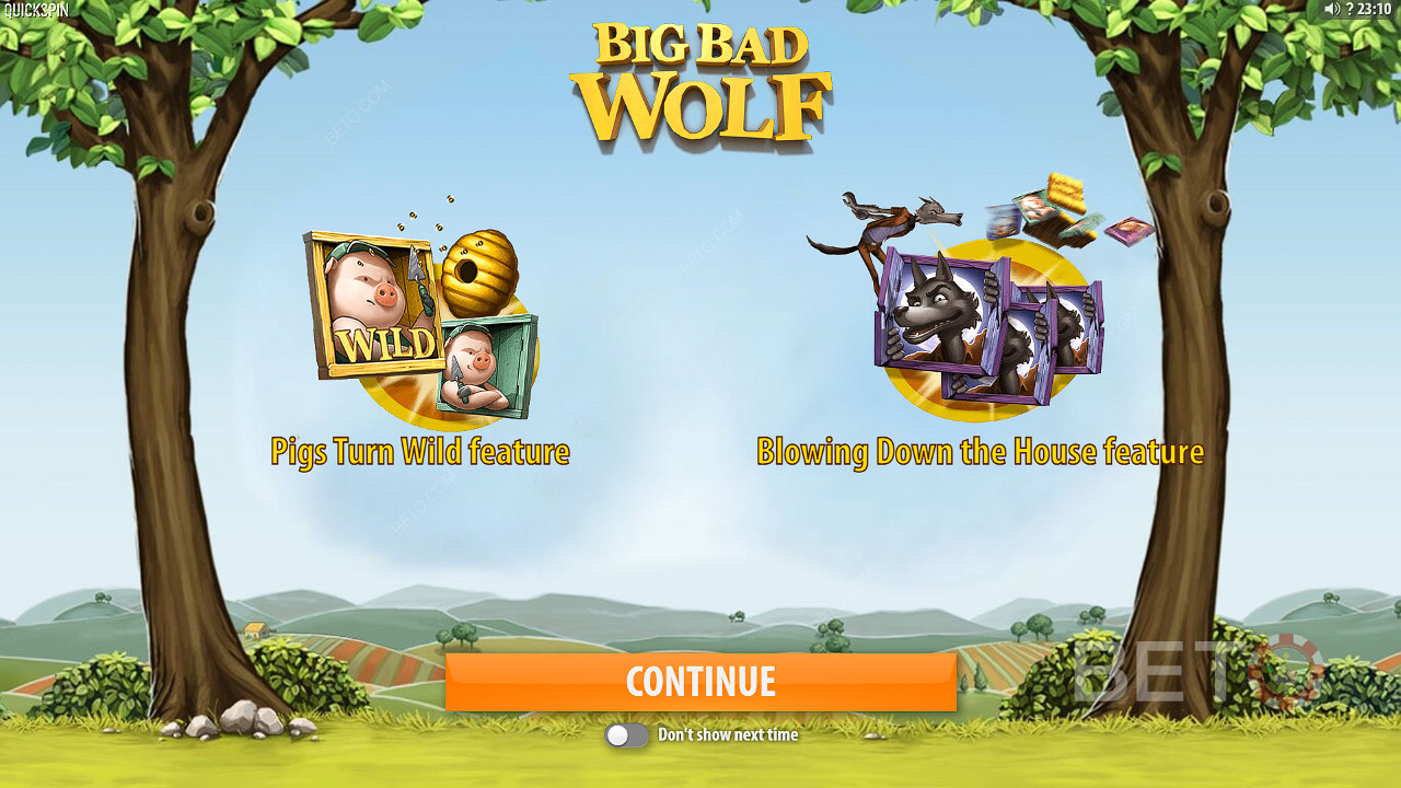 Big Bad Wolf」スロットで、ユニークでエキサイティングな機能をお楽しみください。