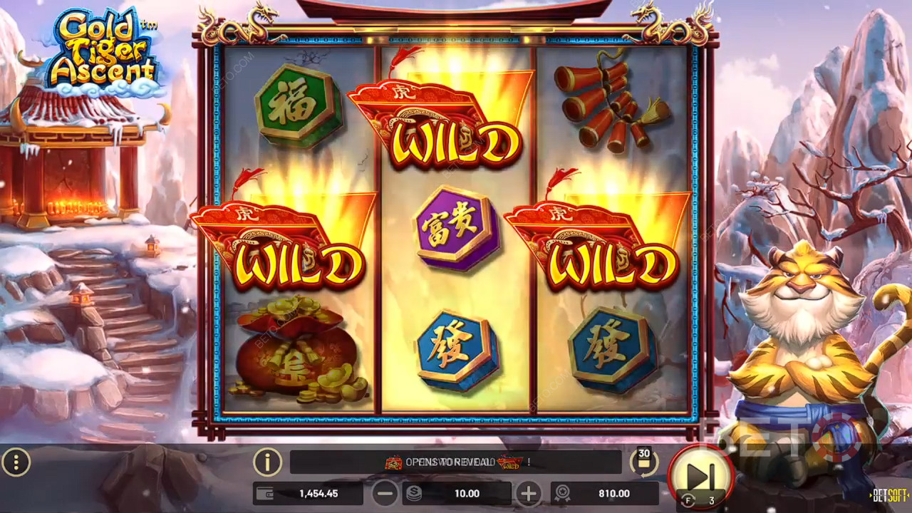 黄金の虎の昇天：BETO Slotsレビュー