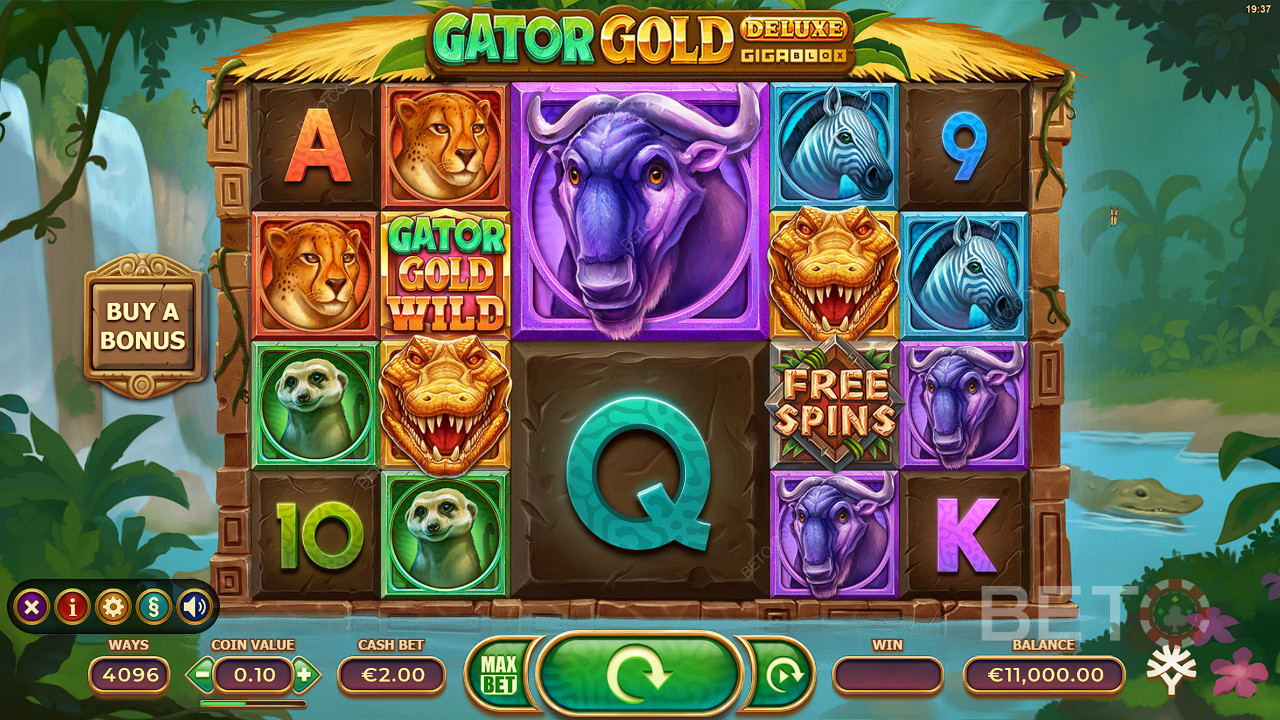 Gator Gold Deluxe Gigablox 無料プレイ