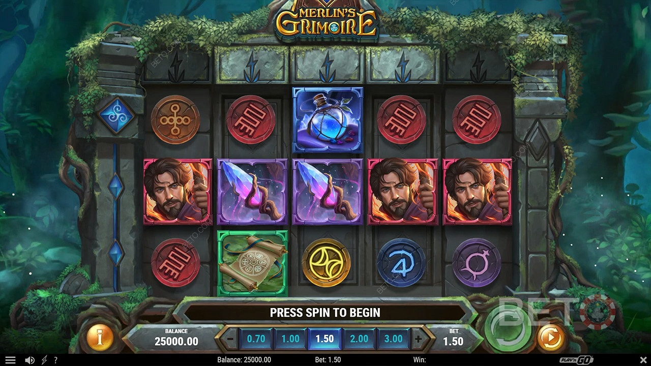 Merlin's Grimoire 無料プレイ