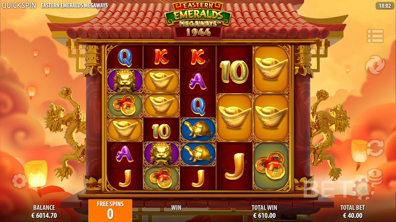 Eastern Emeralds Megaways 無料プレイ