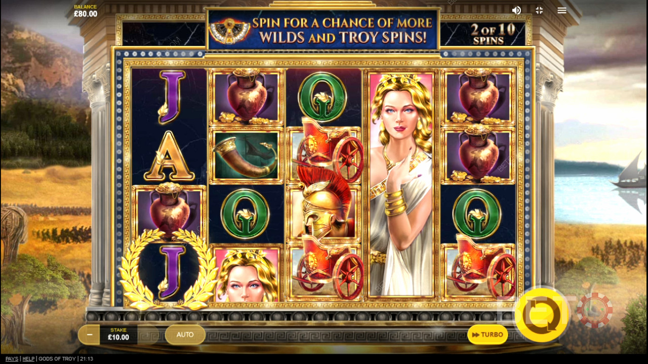 Gods of Troy 無料プレイ