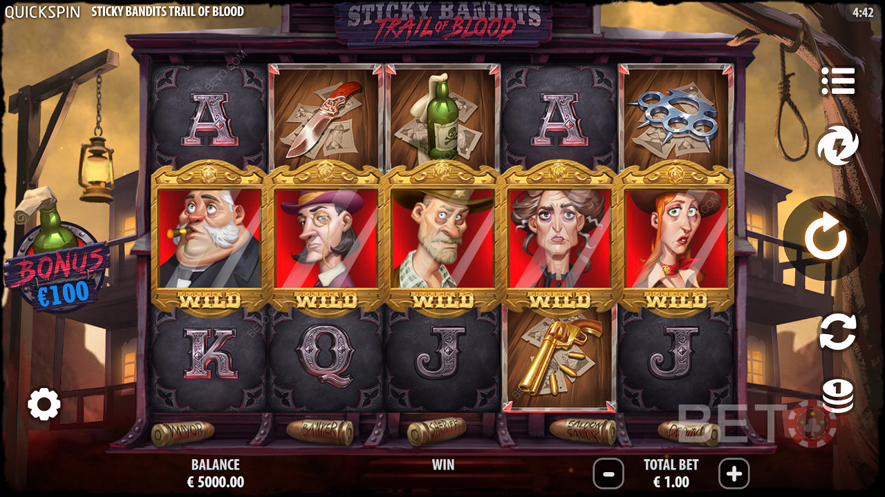 Sticky Bandits Trail of Blood 無料プレイ