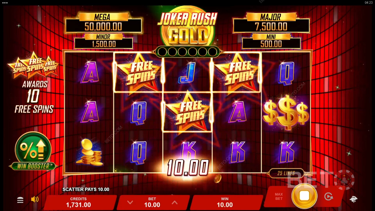 Joker Rush Gold 無料プレイ