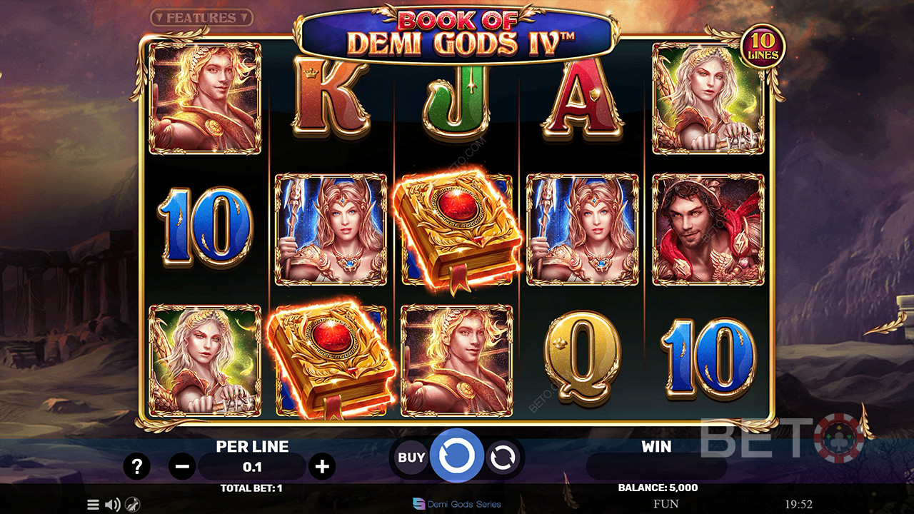 Book Of Demi Gods IV 無料プレイ