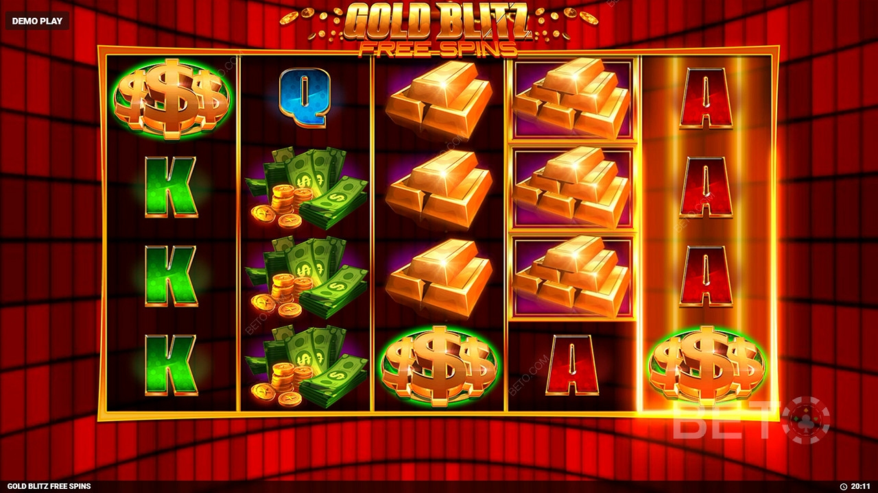 Gold Blitz Free Spins 無料プレイ