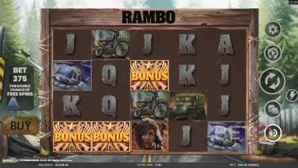 (2025) Rambo (Atlantic Digital) スロット -無料プレイとレビュー