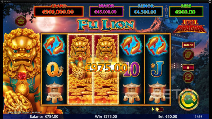 (2025) Jewel of the Dragon Fu Lion スロット -無料プレイとレビュー