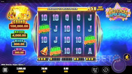 (2025) Wild Stacks Super Spins スロット -無料プレイとレビュー