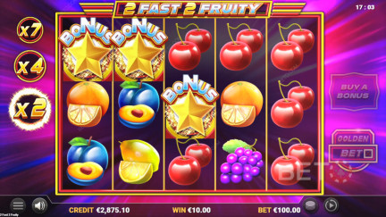 (2025) 2 Fast 2 Fruity スロット -無料プレイとレビュー